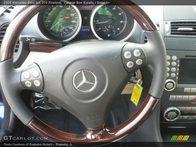  2006 SLK 350 Roadster Steering Wheel