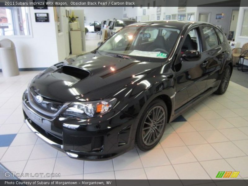 Obsidian Black Pearl / Carbon Black 2011 Subaru Impreza WRX Wagon