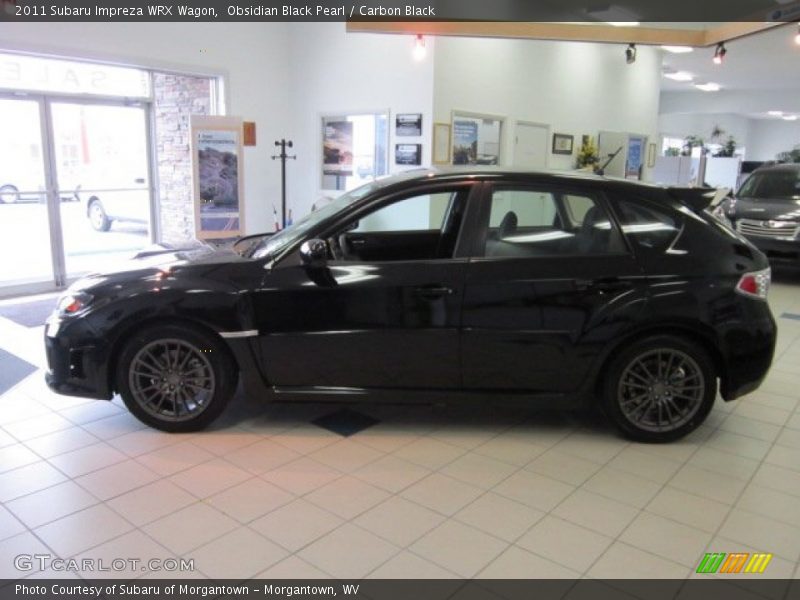 Obsidian Black Pearl / Carbon Black 2011 Subaru Impreza WRX Wagon