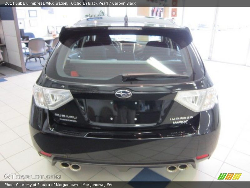 Obsidian Black Pearl / Carbon Black 2011 Subaru Impreza WRX Wagon