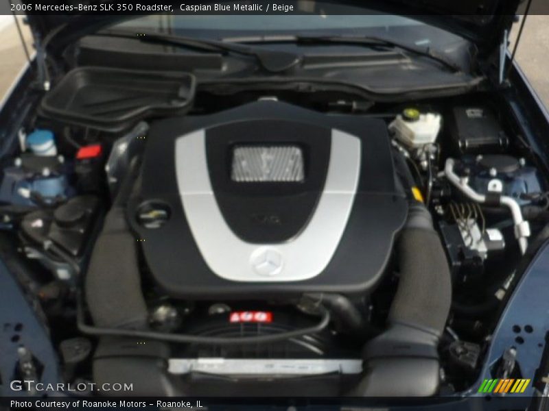  2006 SLK 350 Roadster Engine - 3.5 Liter DOHC 24-Valve V6