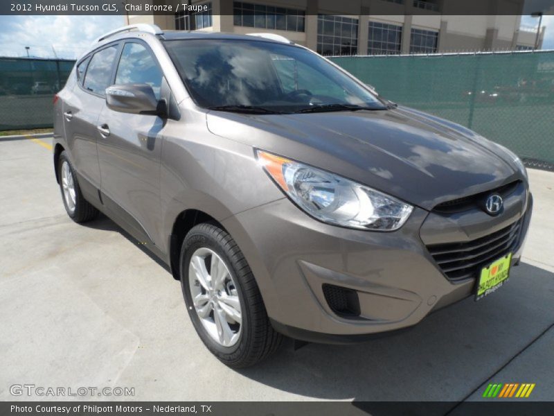 Chai Bronze / Taupe 2012 Hyundai Tucson GLS