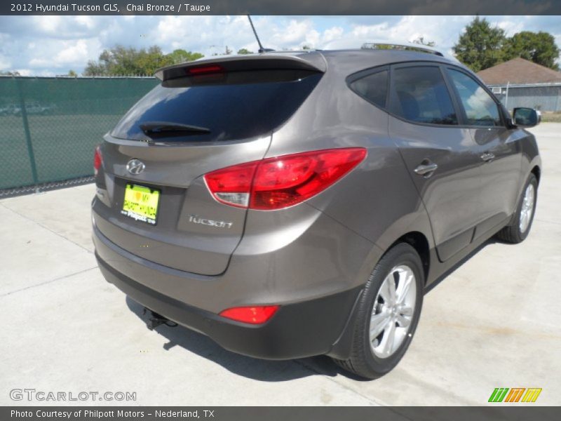 Chai Bronze / Taupe 2012 Hyundai Tucson GLS