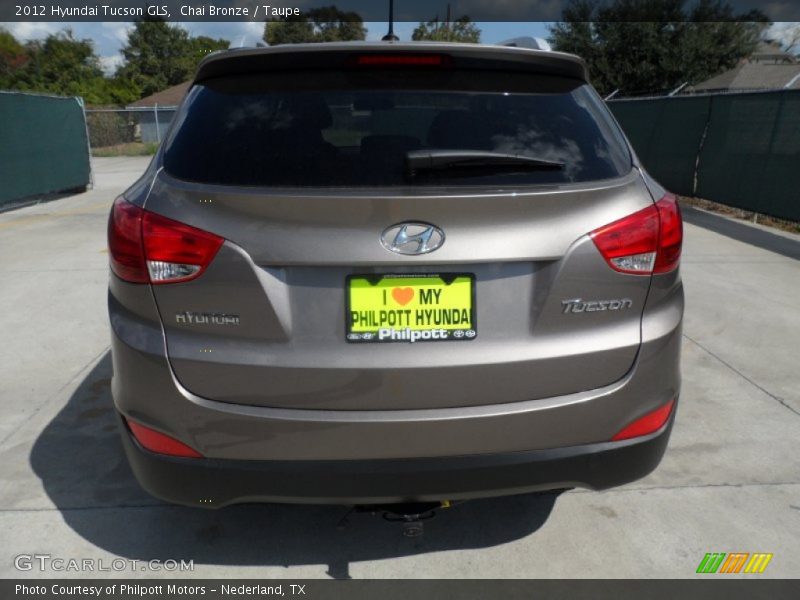Chai Bronze / Taupe 2012 Hyundai Tucson GLS