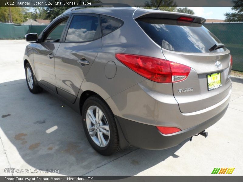 Chai Bronze / Taupe 2012 Hyundai Tucson GLS