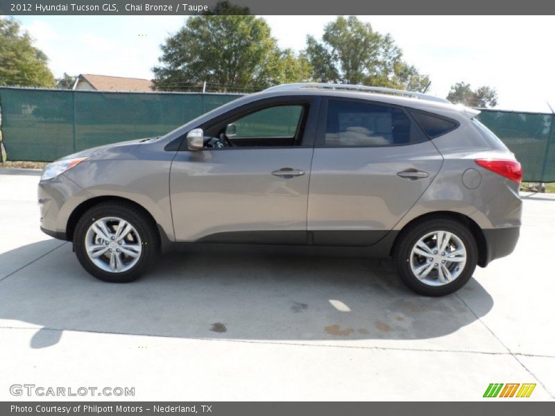 Chai Bronze / Taupe 2012 Hyundai Tucson GLS