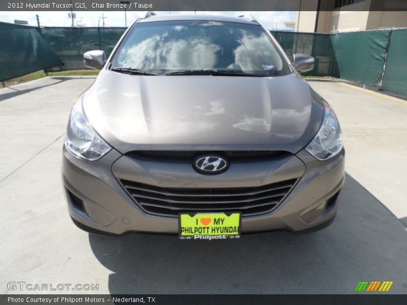 Chai Bronze / Taupe 2012 Hyundai Tucson GLS