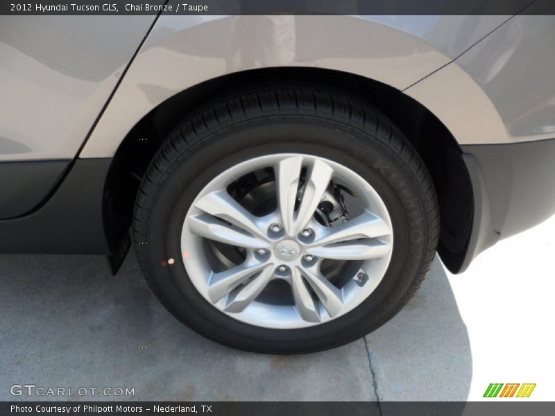 Chai Bronze / Taupe 2012 Hyundai Tucson GLS