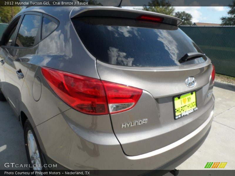 Chai Bronze / Taupe 2012 Hyundai Tucson GLS