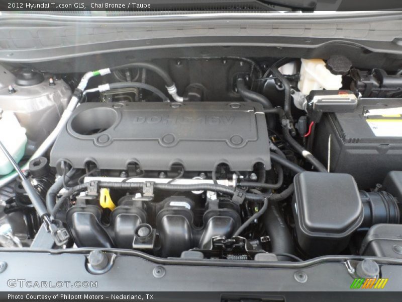  2012 Tucson GLS Engine - 2.4 Liter DOHC 16-Valve CVVT 4 Cylinder