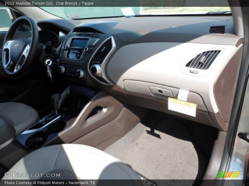 Chai Bronze / Taupe 2012 Hyundai Tucson GLS