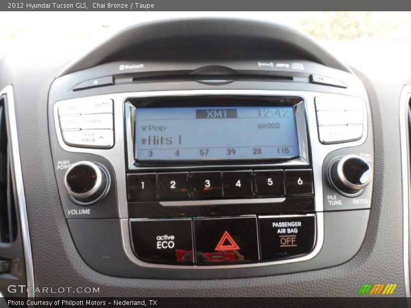 Chai Bronze / Taupe 2012 Hyundai Tucson GLS