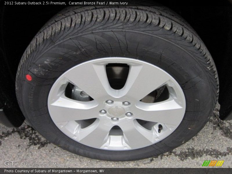  2012 Outback 2.5i Premium Wheel