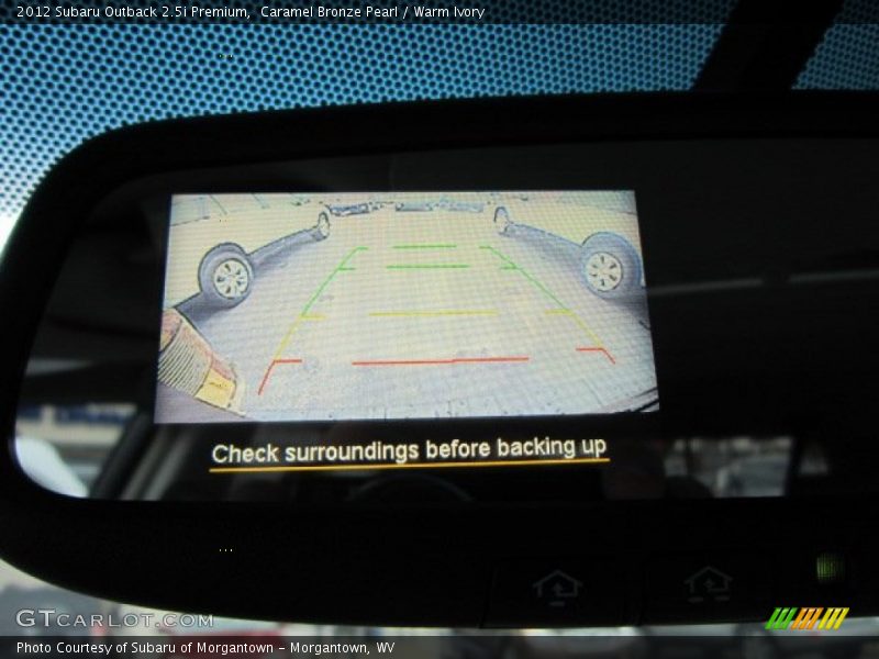 Caramel Bronze Pearl / Warm Ivory 2012 Subaru Outback 2.5i Premium