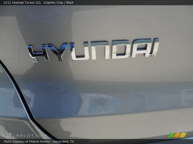 Graphite Gray / Black 2012 Hyundai Tucson GLS