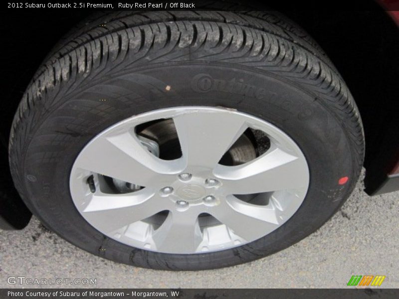  2012 Outback 2.5i Premium Wheel