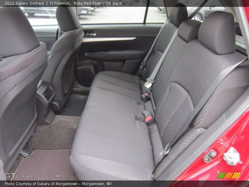  2012 Outback 2.5i Premium Off Black Interior