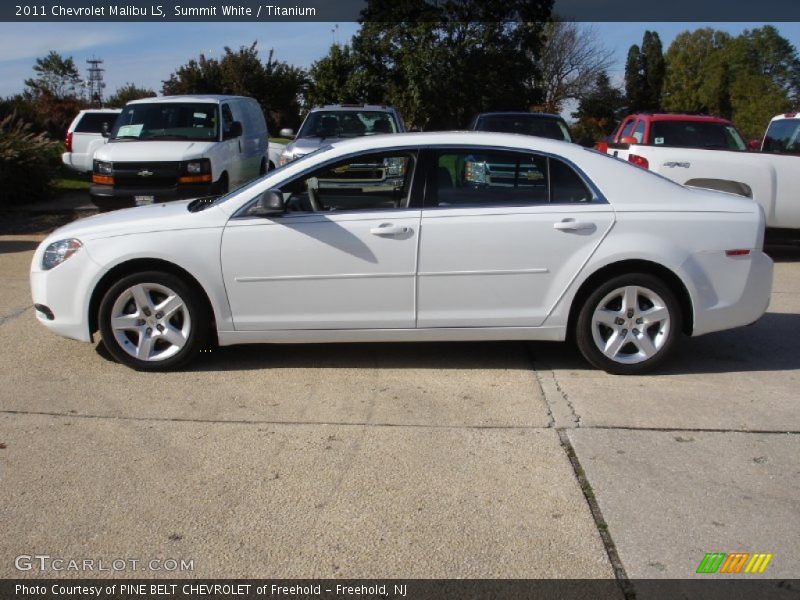 2011 Malibu LS Summit White