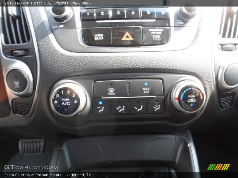 Graphite Gray / Black 2012 Hyundai Tucson GLS
