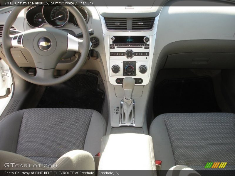 Dashboard of 2011 Malibu LS