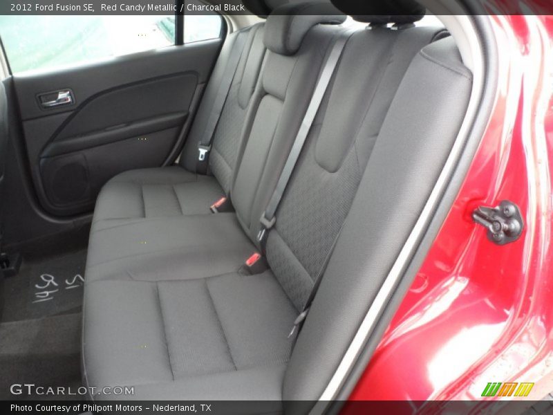 Red Candy Metallic / Charcoal Black 2012 Ford Fusion SE