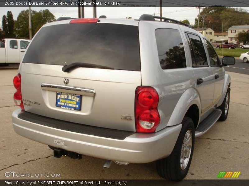 Bright Silver Metallic / Khaki 2005 Dodge Durango Limited 4x4