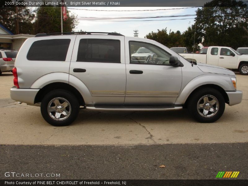 Bright Silver Metallic / Khaki 2005 Dodge Durango Limited 4x4