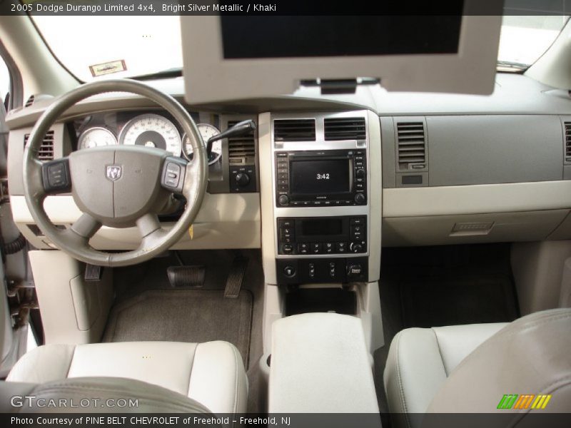 Bright Silver Metallic / Khaki 2005 Dodge Durango Limited 4x4