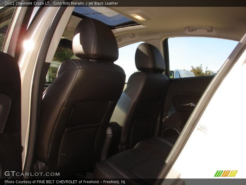 Gold Mist Metallic / Jet Black Leather 2011 Chevrolet Cruze LT