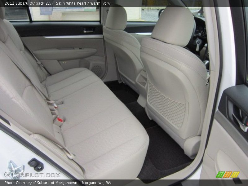 Satin White Pearl / Warm Ivory 2012 Subaru Outback 2.5i