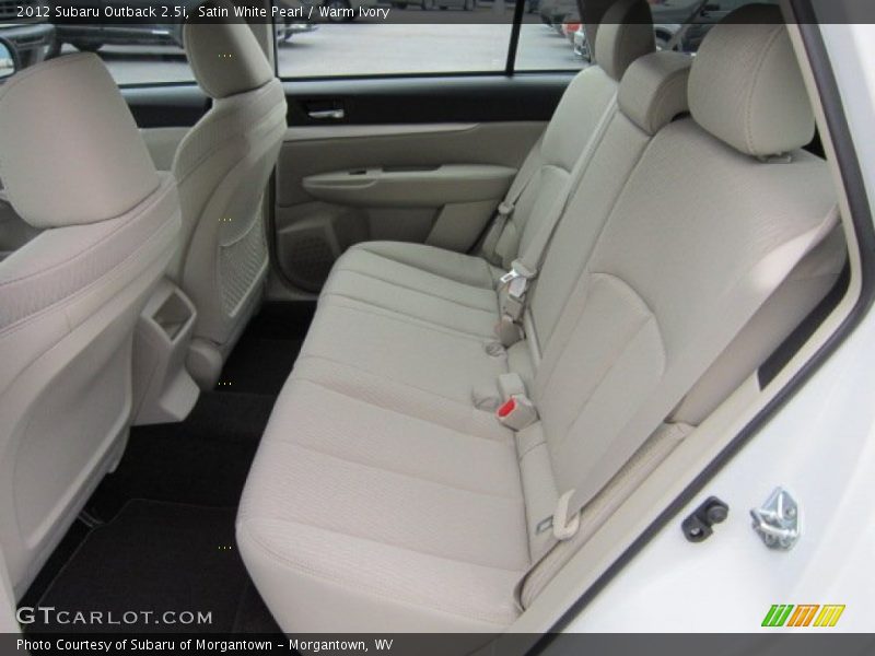 Satin White Pearl / Warm Ivory 2012 Subaru Outback 2.5i