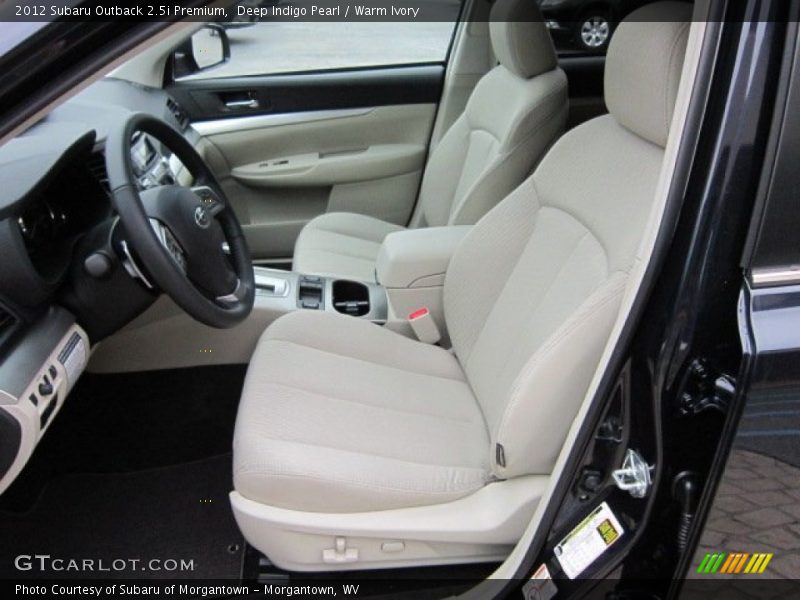  2012 Outback 2.5i Premium Warm Ivory Interior