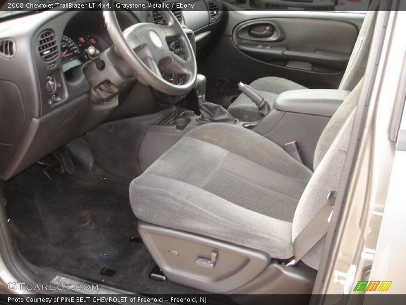 Graystone Metallic / Ebony 2008 Chevrolet TrailBlazer LT 4x4