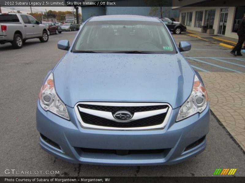 Sky Blue Metallic / Off Black 2012 Subaru Legacy 2.5i Limited