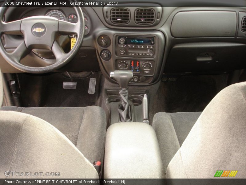 Graystone Metallic / Ebony 2008 Chevrolet TrailBlazer LT 4x4