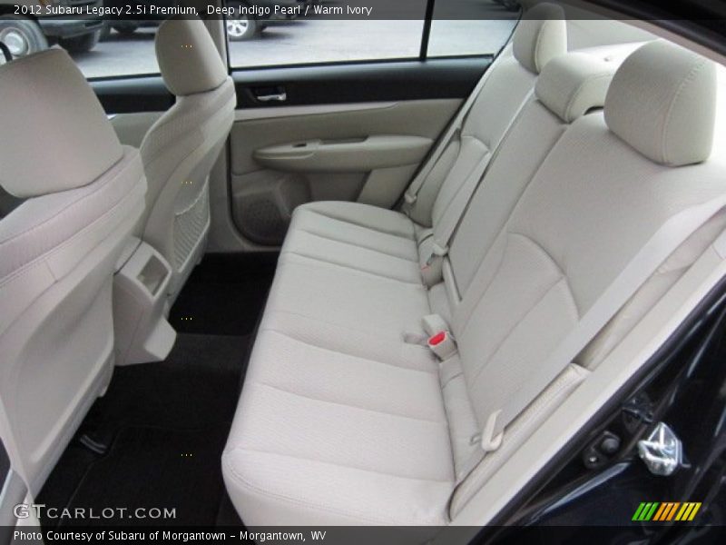  2012 Legacy 2.5i Premium Warm Ivory Interior