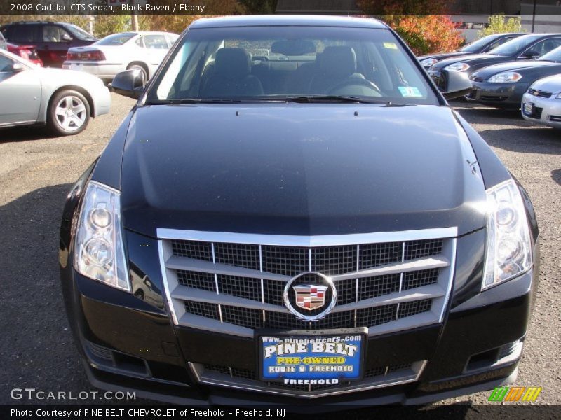 Black Raven / Ebony 2008 Cadillac CTS Sedan