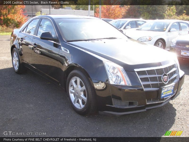 Black Raven / Ebony 2008 Cadillac CTS Sedan