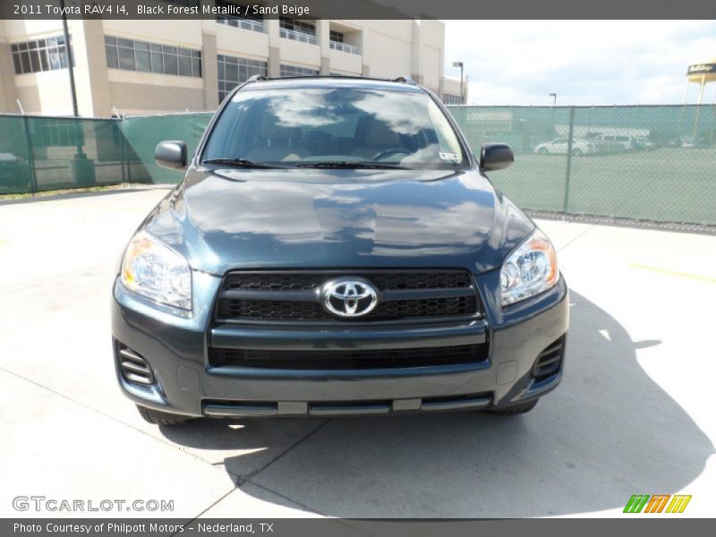 Black Forest Metallic / Sand Beige 2011 Toyota RAV4 I4