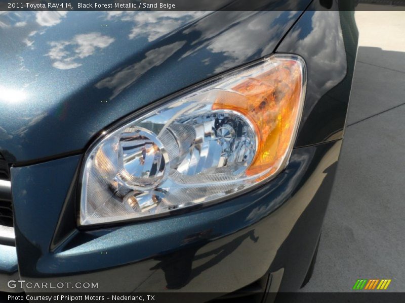 Black Forest Metallic / Sand Beige 2011 Toyota RAV4 I4