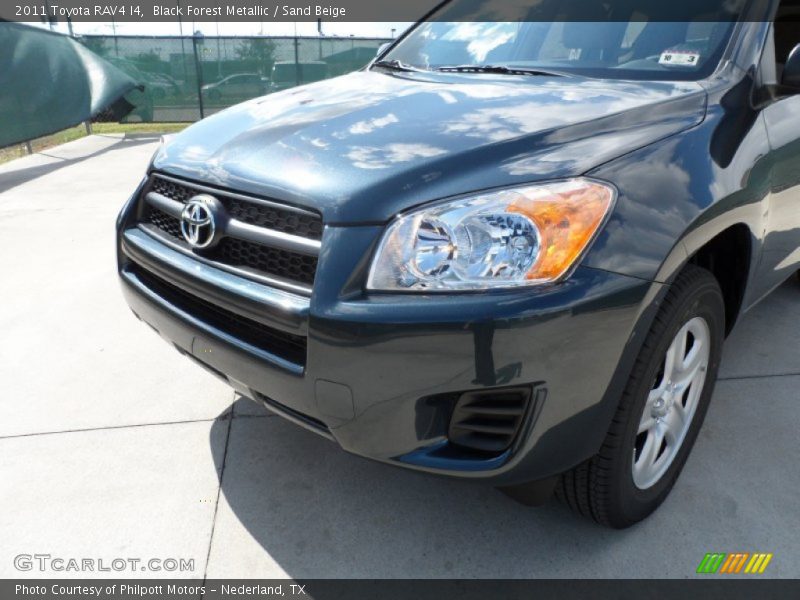Black Forest Metallic / Sand Beige 2011 Toyota RAV4 I4