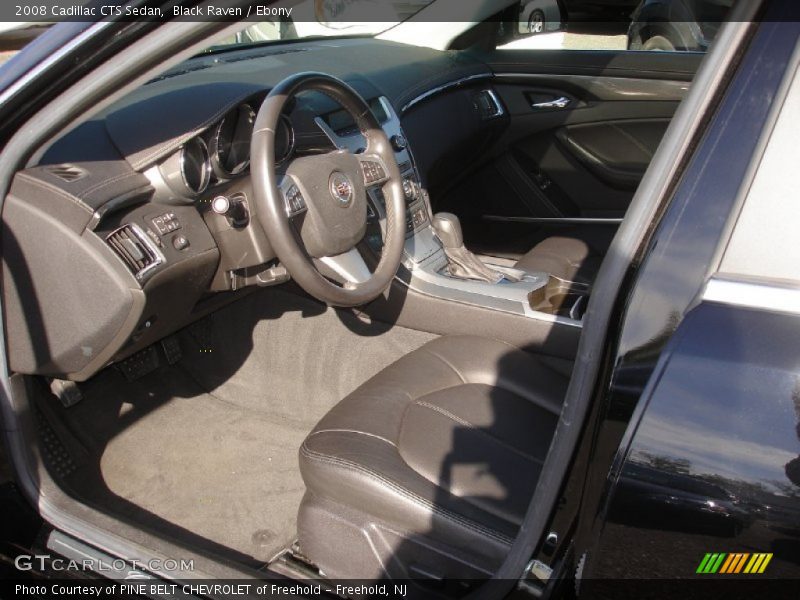 Black Raven / Ebony 2008 Cadillac CTS Sedan