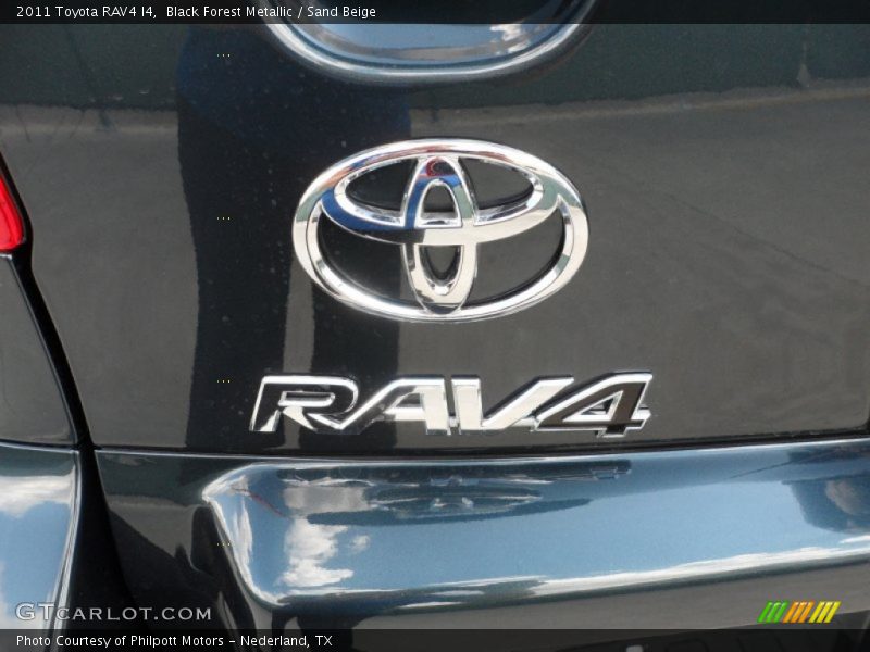 Black Forest Metallic / Sand Beige 2011 Toyota RAV4 I4