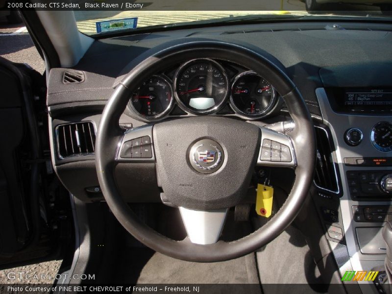 Black Raven / Ebony 2008 Cadillac CTS Sedan