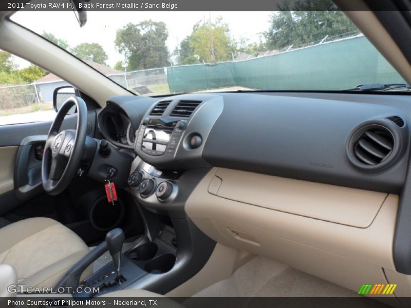 Black Forest Metallic / Sand Beige 2011 Toyota RAV4 I4