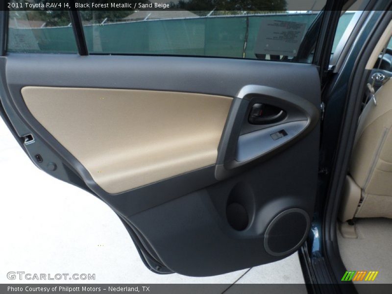 Black Forest Metallic / Sand Beige 2011 Toyota RAV4 I4