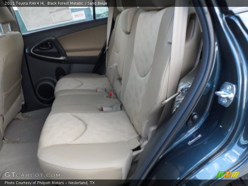 Black Forest Metallic / Sand Beige 2011 Toyota RAV4 I4