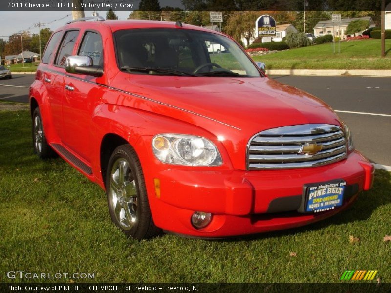 Victory Red / Gray 2011 Chevrolet HHR LT