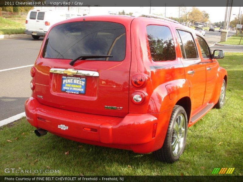 Victory Red / Gray 2011 Chevrolet HHR LT
