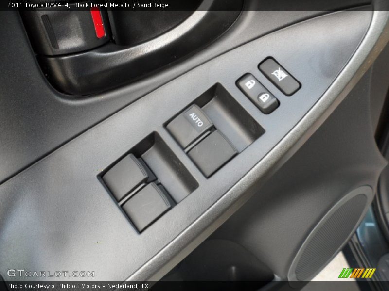 Black Forest Metallic / Sand Beige 2011 Toyota RAV4 I4